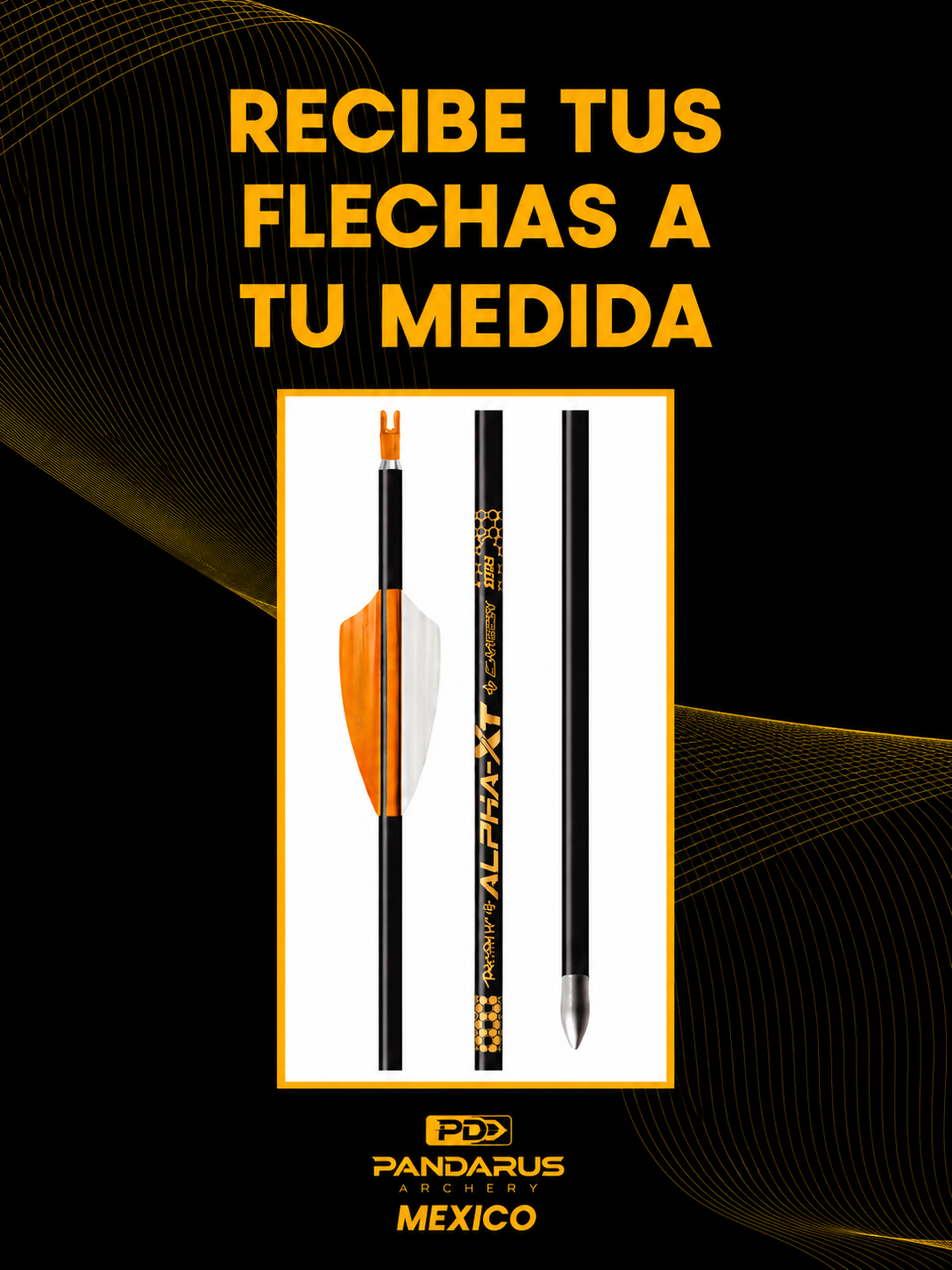 CORTE DE VARAS DE FLECHA APLHA XT