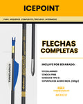 FLECHAS COMPLETAS - ICEPOINT - ARCO COMPUESTO Y RECURVO