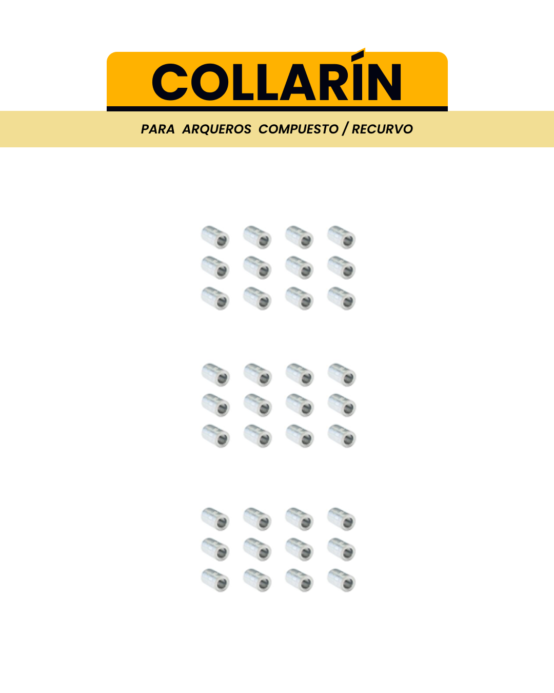 COLLARINES (12 PIEZAS)