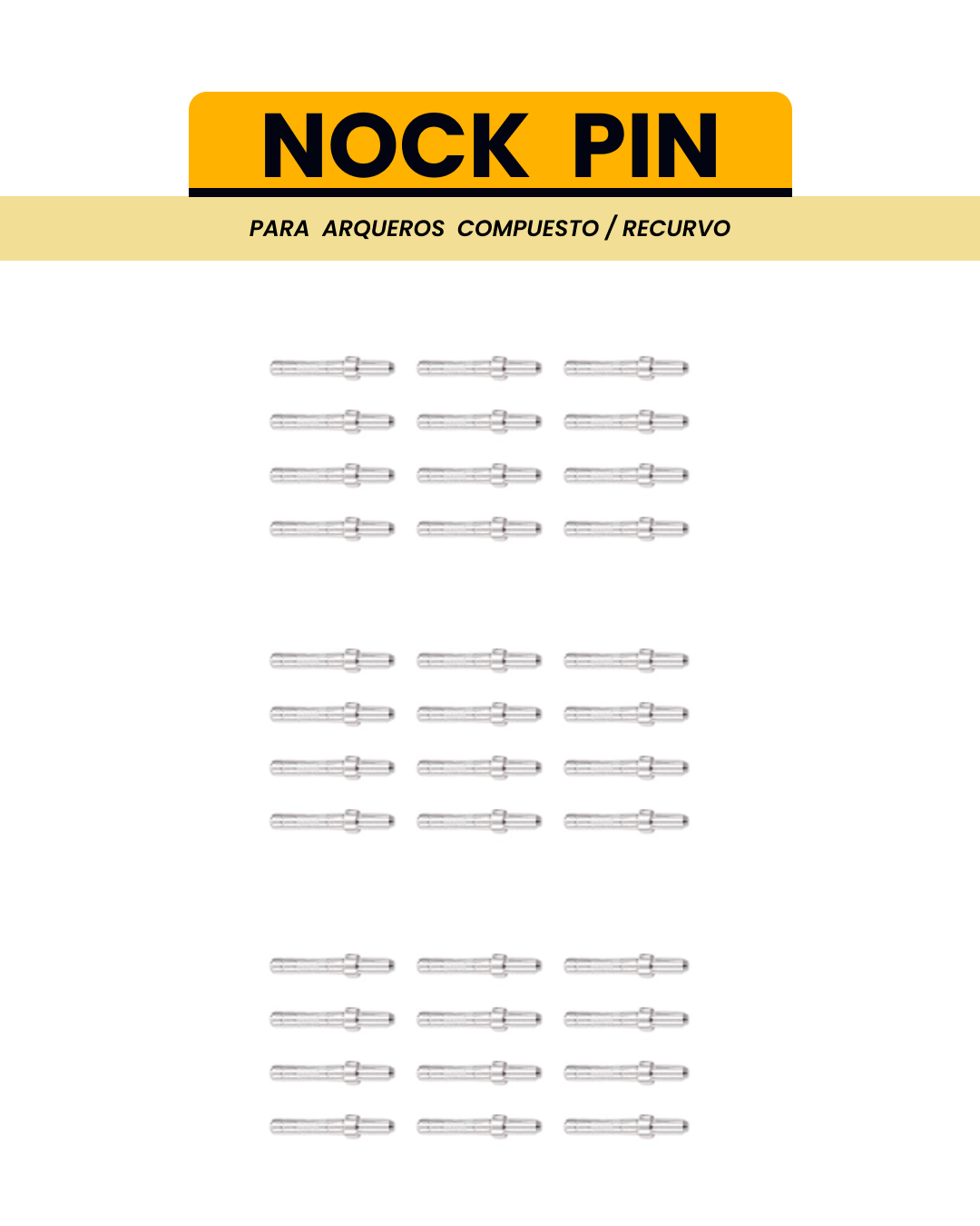 NOCK PIN PARA FLECHAS COMPLETAS
