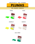 PLUMAS COMPUESTO - IMPULSE DEUX 2" - 40pz - BOHNING