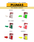 PLUMAS COMPUESTO - IMPULSE ORIGINAL 3" - 40pz - BOHNING