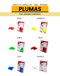 PLUMAS COMPUESTO - SHIELD CUT VANES 2 1/4" - 36pz - BOHNING